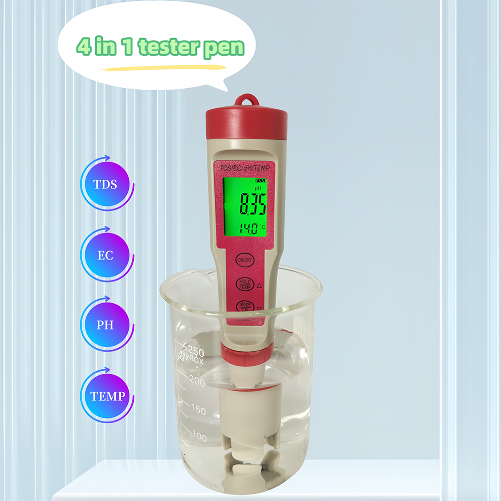 Ph Meter Digital Water Tester - Miernik pH 4 w 1 typu