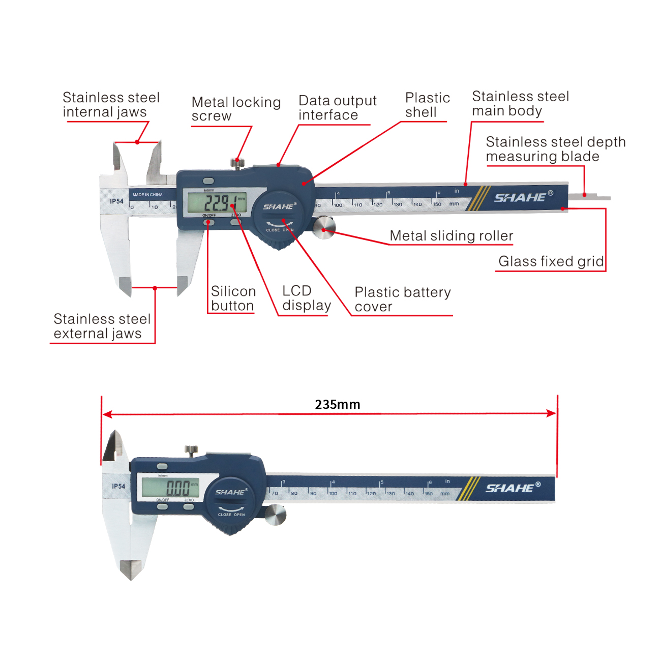 Cyfrowy suwmiarka ze stali nie – Digital Caliper 150Mm Stainless Steel recenzja i cena