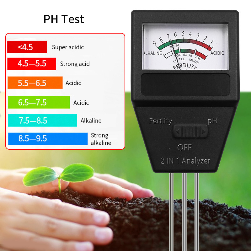 Miernik pH płodności gleby 2 w – Ph Meter Digital Water Tester recenzja i cena