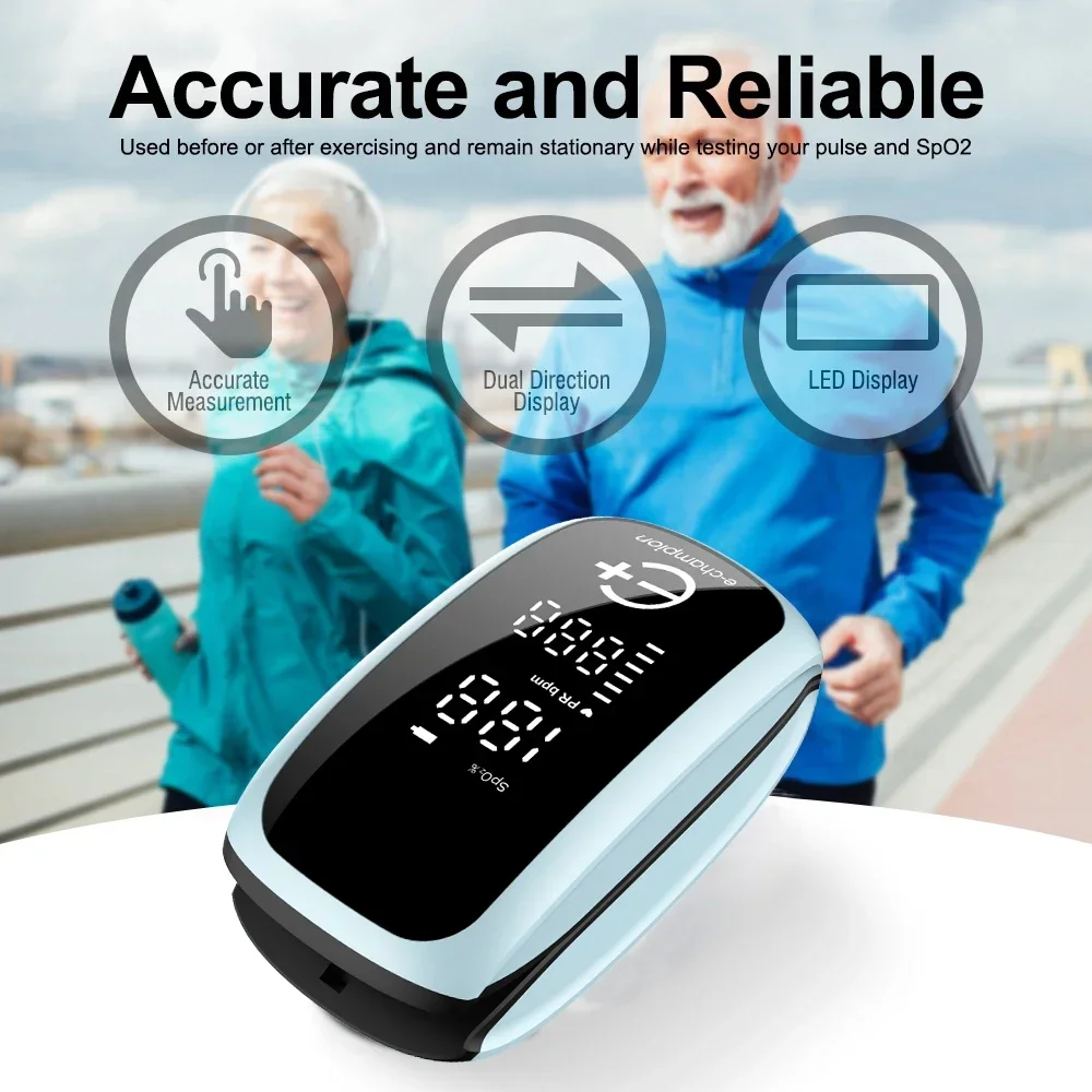 Monitor Tlenu Krwi Cyfrowy Wyś – Pulse Oximeter Fingertip Rechargeable recenzja i cena